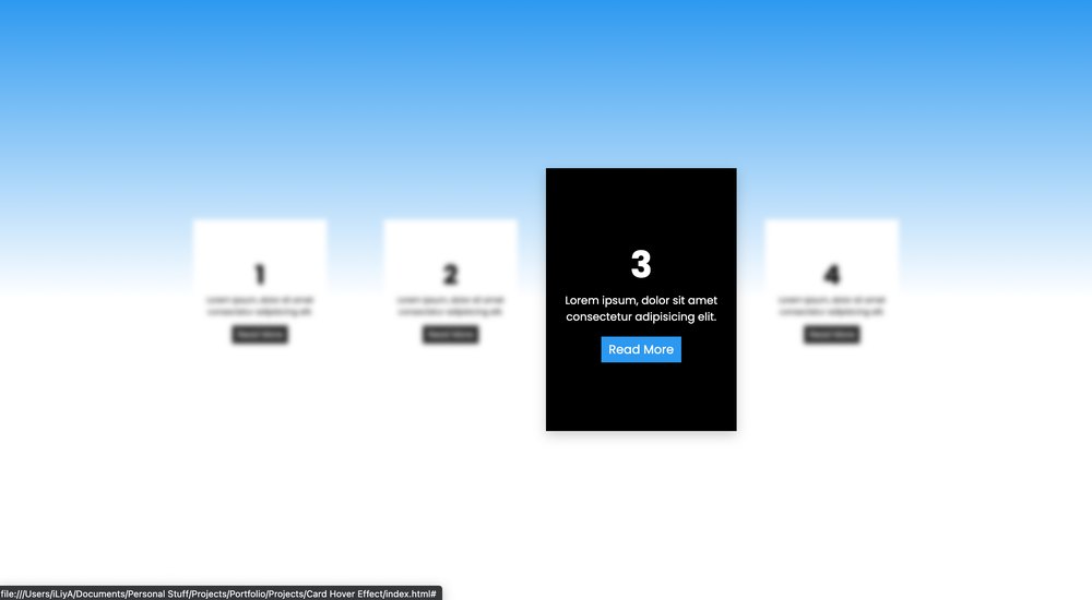Preview of Card Hover Effect